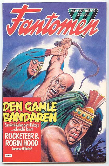 Fantomen 1987 Nr 3 VG/FN Pren-ex