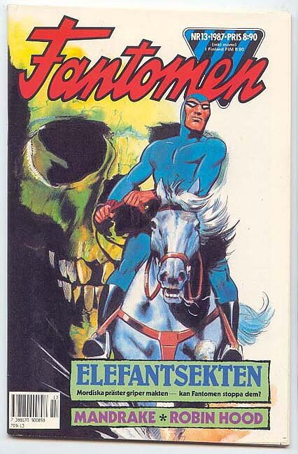 Fantomen 1987 Nr 13 FN/VF Pren-ex