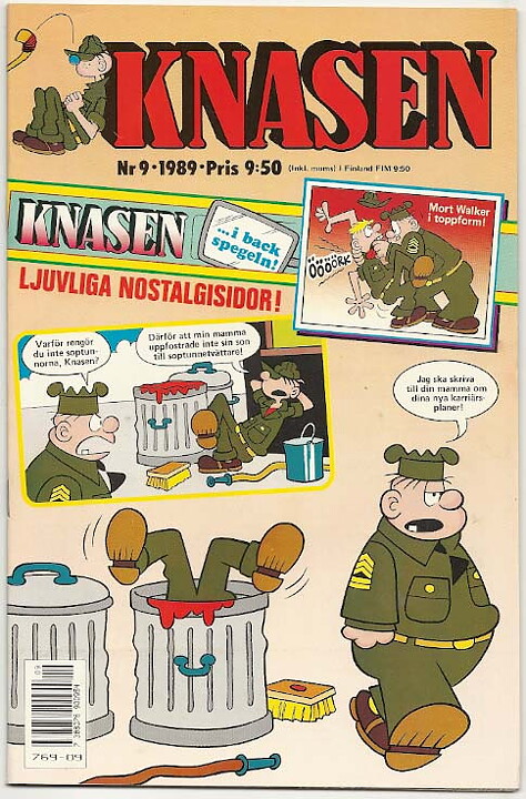 Knasen 1989 Nr 9 NM