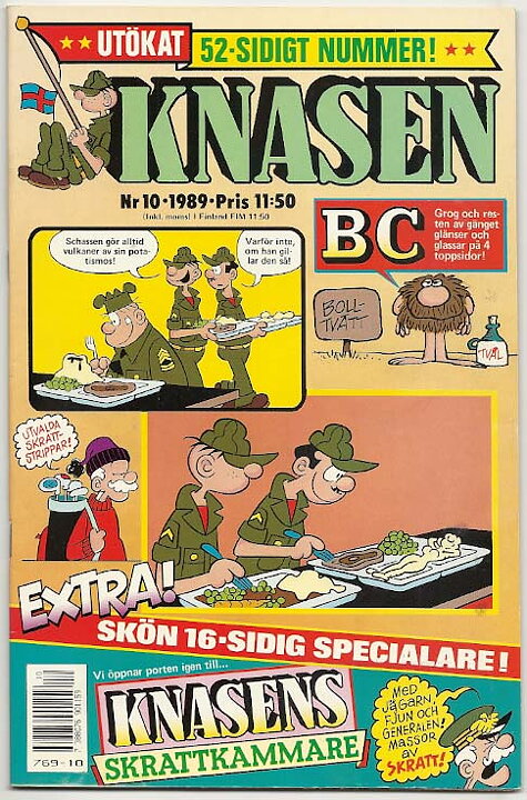 Knasen 1989 Nr 10 NM-