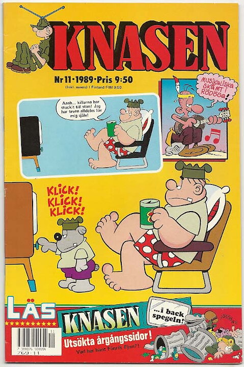 Knasen 1989 Nr 11 VG/FN