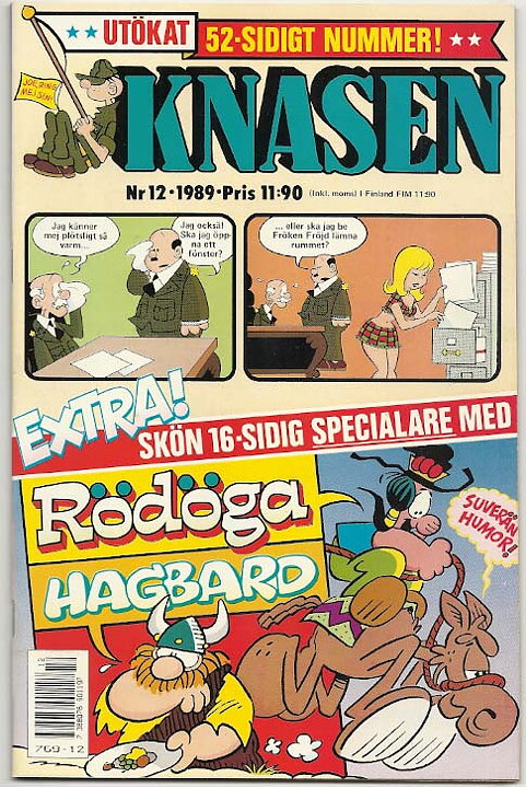 Knasen 1989 Nr 12 NM