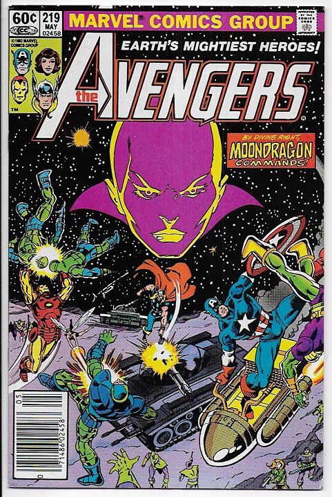 Avengers # 219 VF+