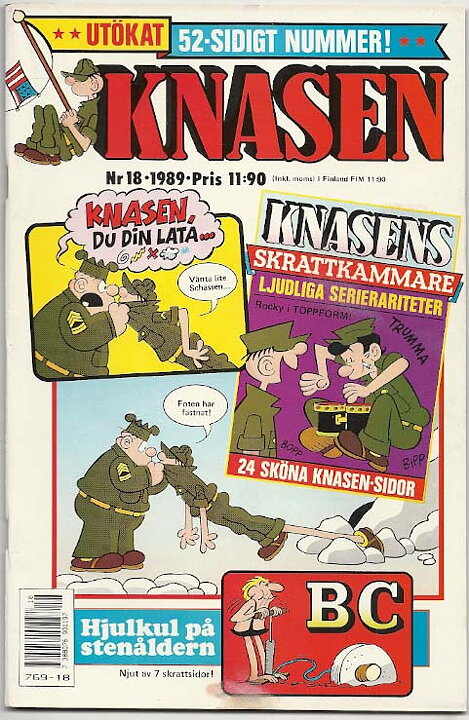 Knasen 1989 Nr 18 VG+