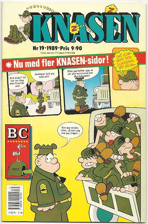 Knasen 1989 Nr 19 VF+