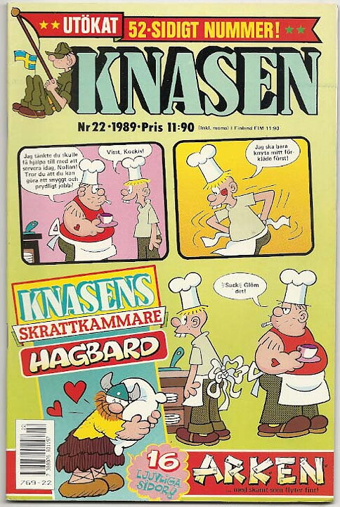 Knasen 1989 Nr 22 NM