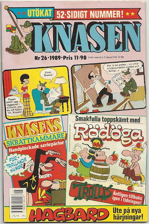 Knasen 1989 Nr 26 VF+