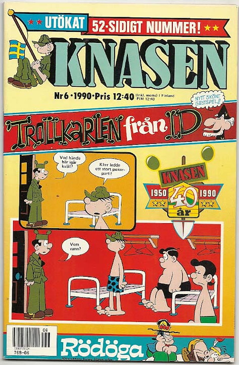 Knasen 1990 Nr 6 VF/NM