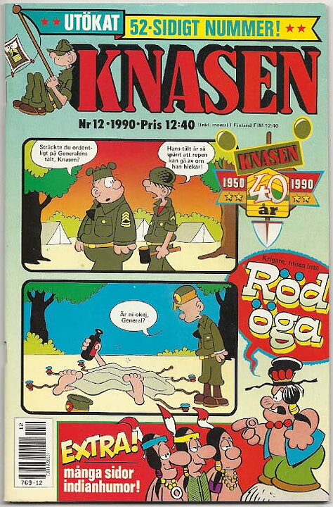 Knasen 1990 Nr 12 NM-