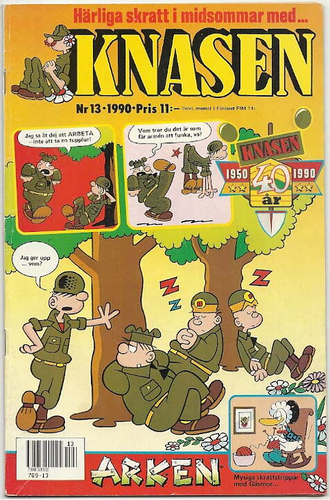 Knasen 1990 Nr 13 VG