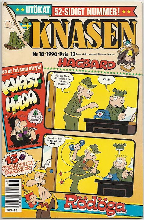 Knasen 1990 Nr 18 FN/VF