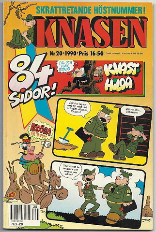 Knasen 1990 Nr 20 VG