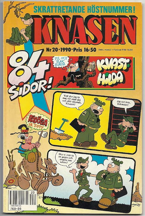 Knasen 1990 Nr 20 VG