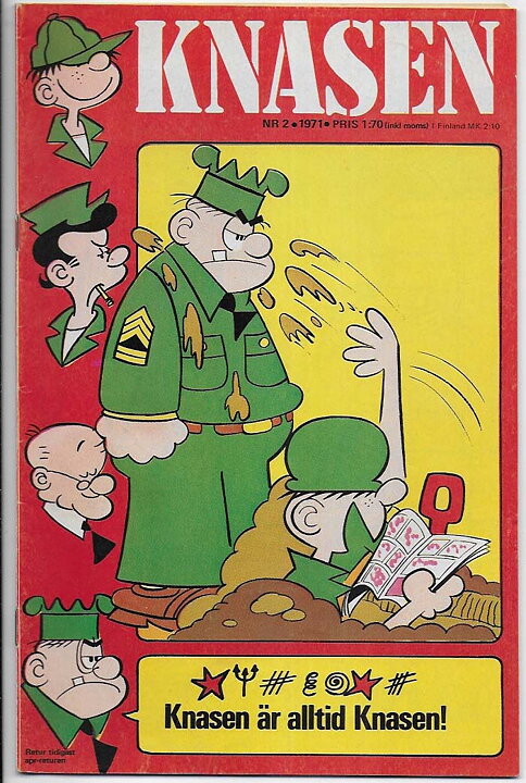 Knasen 1971 Nr 2 VF