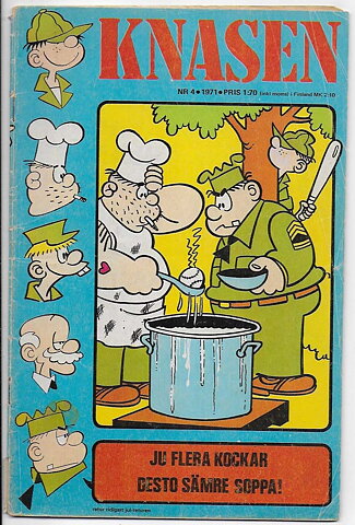Knasen 1971 Nr 4 GD/VG