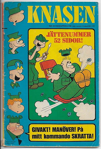 Knasen 1972 Nr 4 GD/VG