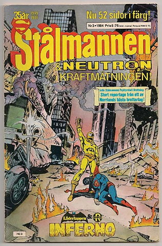 Stålmannen 1984 Nr 3 GD