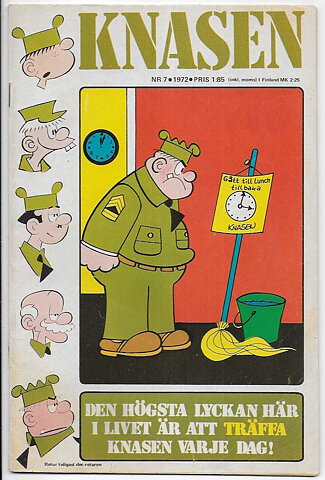 Knasen 1972 Nr 7 VG