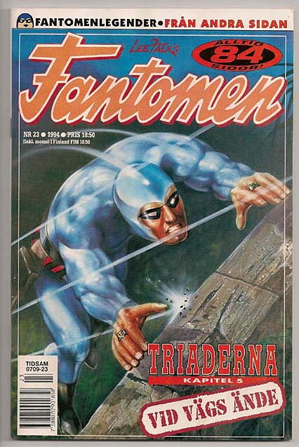 Fantomen 1994 Nr 23 VF Pren-ex