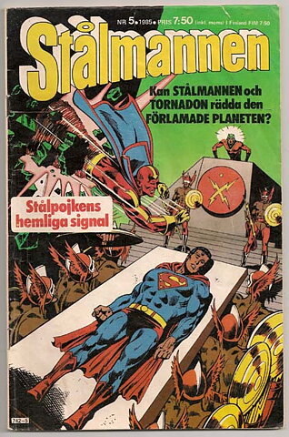 Stålmannen 1985 Nr 5 GD