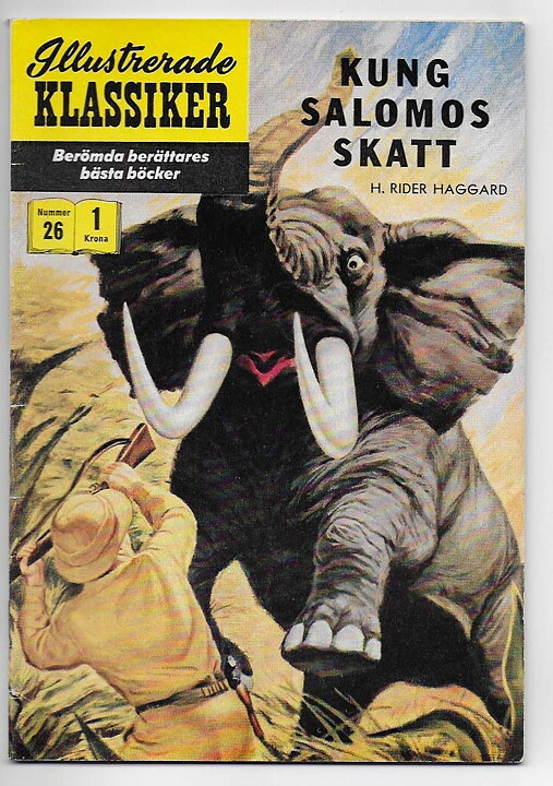 Illustrerade Klassiker Nr 26 VF- 1:a Upplaga