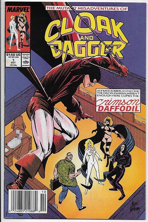 Mutant Misadventures of Cloak and Dagger # 7 NM-