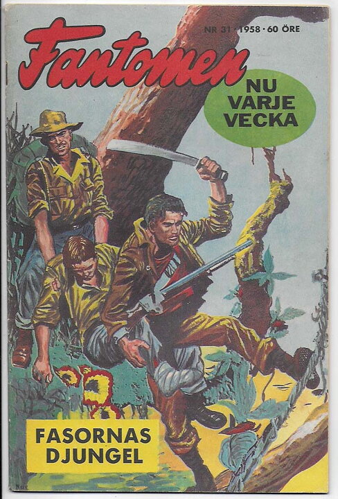 Fantomen 1958 Nr 31 VF-