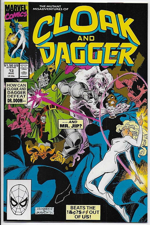 Mutant Misadventures of Cloak and Dagger # 13 NM-