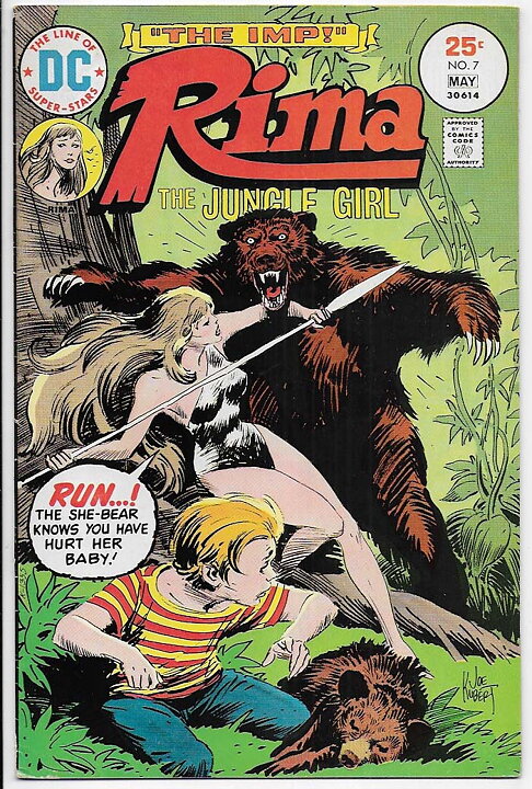 Rima, The Jungle Girl # 7 VF+