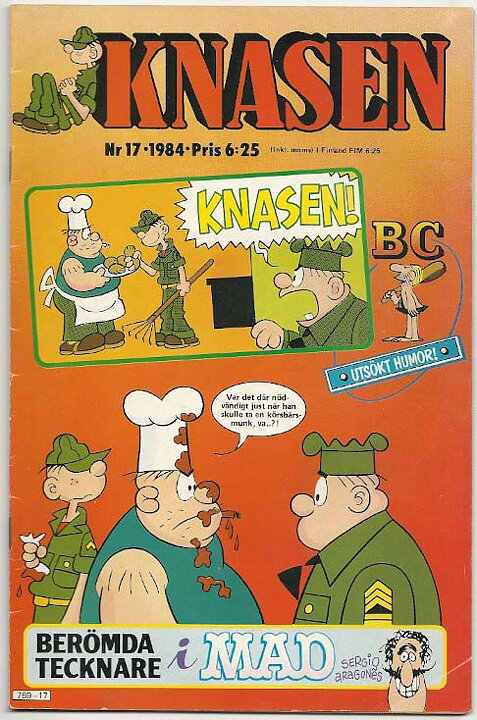 Knasen 1984 Nr 17 VG