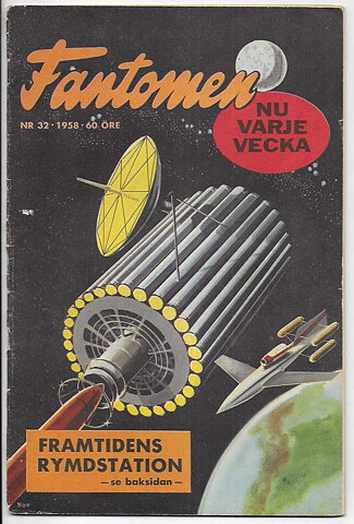 Fantomen 1958 Nr 32 GD/VG