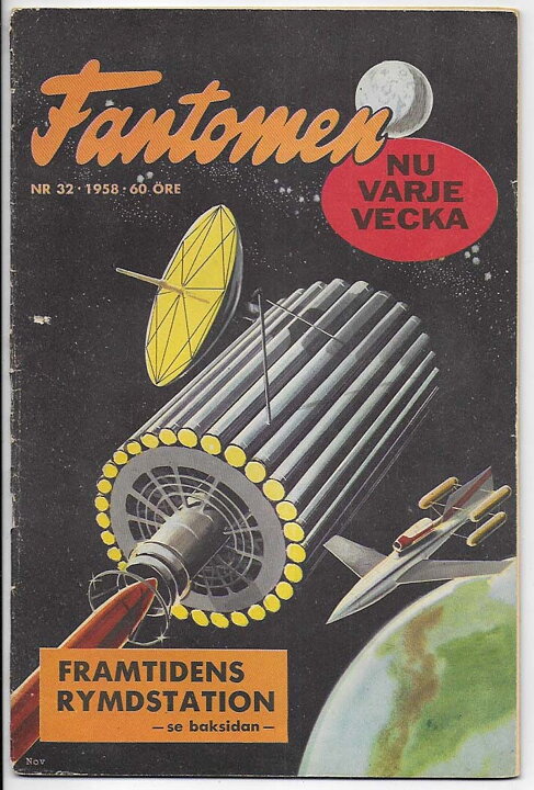 Fantomen 1958 Nr 32 GD/VG
