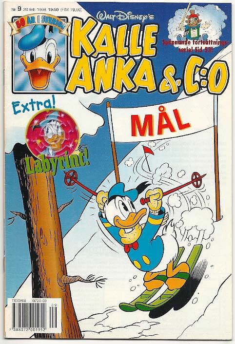 Kalle Anka & C:O 1998 Nr 9 FN/VF