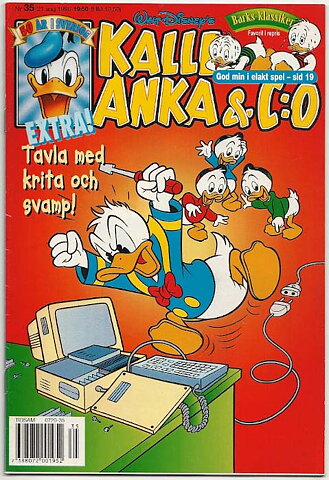 Kalle Anka & C:O 1998 Nr 35 FN+