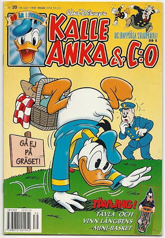 Kalle Anka & C:O 1998 Nr 39 VG