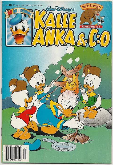Kalle Anka & C:O 1998 Nr 40 VG-