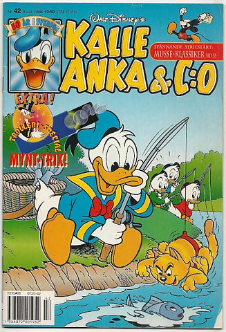 Kalle Anka & C:O 1998 Nr 42 GD Bit Saknas Framsida