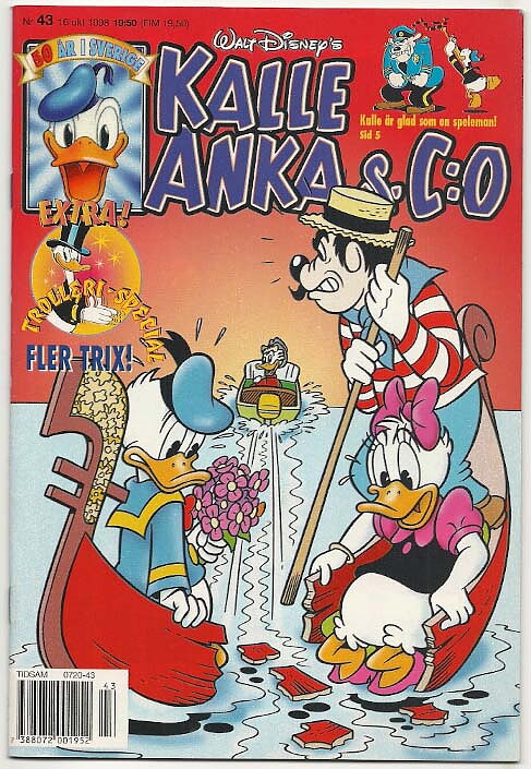 Kalle Anka & C:O 1998 Nr 43 VF