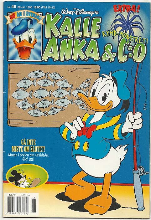Kalle Anka & C:O 1998 Nr 45 FN