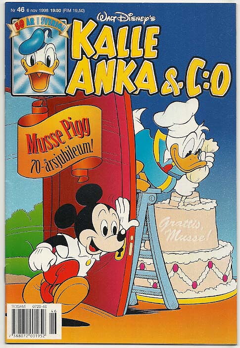 Kalle Anka & C:O 1998 Nr 46 VF
