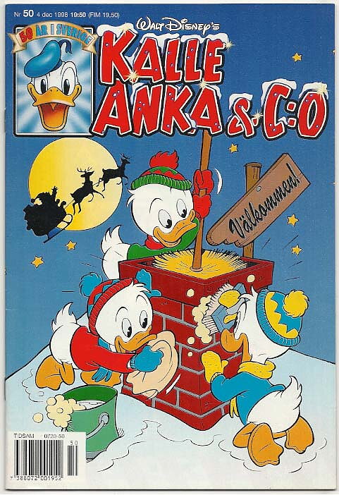 Kalle Anka & C:O 1998 Nr 50 VG+