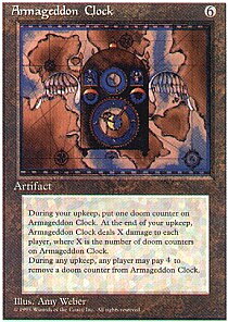 MTG 4th Edition - Armageddon Clock