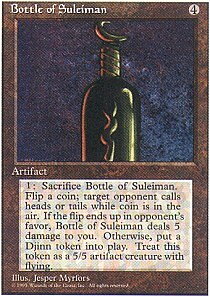 MTG 4th Edition - Bottle of Suleiman