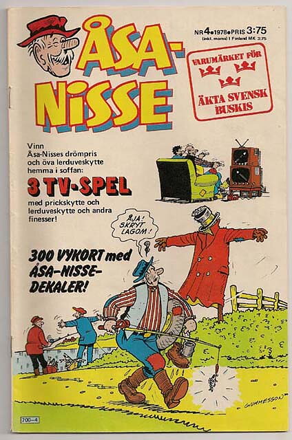 Åsa-Nisse 1978 Nr 4 VG+