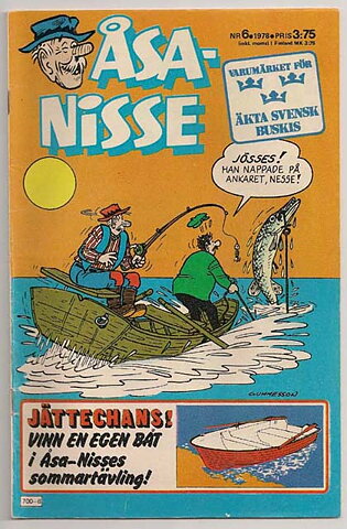 Åsa-Nisse 1978 Nr 6 FN-