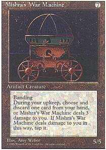 MTG 4th Edition - Mishra's War Machine
