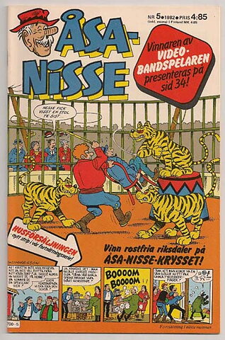 Åsa-Nisse 1982 Nr 5 VF/NM