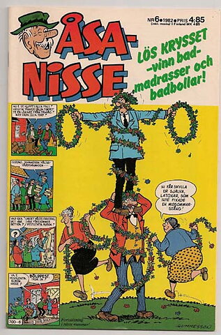 Åsa-Nisse 1982 Nr 6 NM-
