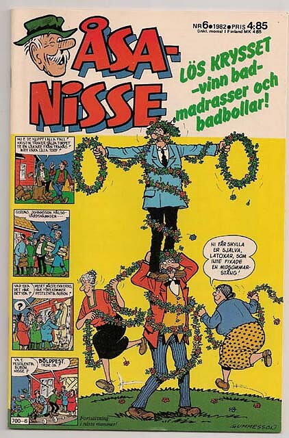 Åsa-Nisse 1982 Nr 6 NM-