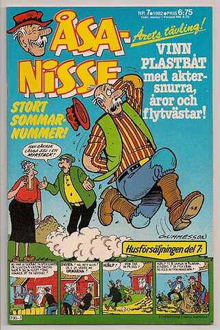 Åsa-Nisse 1982 Nr 7 NM-